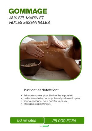 GOMMAGE SEL MARIN ET HUILE ESSENTIEL