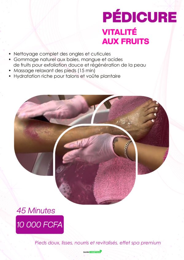 PÉDICURE VITALITÉ AUX FRUIT